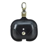 APGLSXY Elegante funda protectora para auriculares, funda de piel auténtica con interior de felpa y costuras fuertes, auriculares de viaje Defender