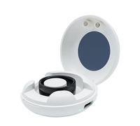 APGLSXY Estación de carga de anillos inteligentes, funda de almacenamiento universal compatible con R02 R03 R06 PC ABS Construir anillos inteligentes de bajo consumo ABS+PC