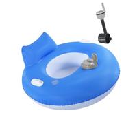 APGLSXY Flotador eléctrico inflable para piscina con 2 motores eficientes para agua agradable, flotador eléctrico inflable