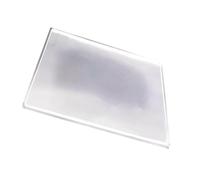 APGLSXY Innovadora alfombrilla de dibujo con revestimiento de gel, tamaño ergonómico, 26 x 20 cm, para diversas técnicas de pintura, secado rápido, pizarra color crema