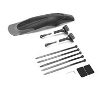 APGLSXY Juego de guardabarros, delanteros, traseros, ajustables, para bicicletas