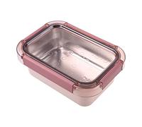 APGLSXY Lonchera térmica de acero inoxidable para trabajadores de oficina, de una sola capa, para estudiantes, niños, almacenamiento de alimentos, contenedores de alimentos para loncheras