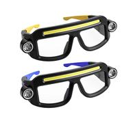 APGLSXY Luz compacta para casco duro que combina funciones de iluminación enfocadas y amplias para electricistas y escaladores de montaña, faro estratégico para correr