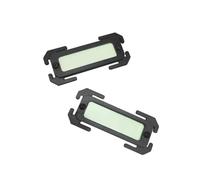 APGLSXY Marcador brillante para mochila de camping, 2 marcadores de hebilla con panel de visibilidad de poca luz para paquetes de senderismo y uso al aire libre