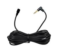 APGLSXY Micrófono externo de navegación para coche, micrófono de voz de 3,5 mm con cable de 3 metros para llamadas y tareas de entrada, recogida de voz en unidades de navegación y uso de unidad