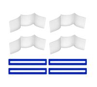 APGLSXY Of PVC Mahjong Rules - Fundas para tarjetas de referencia con buscadores a juego, 4 piezas para principiantes y entusiastas, juego de accesorios Mahjong