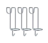 APGLSXY Perchas de hierro resistentes de repuesto para caballo, ganchos extraíbles para uso ecuestre, gancho portátil duradero para cubo de caballo