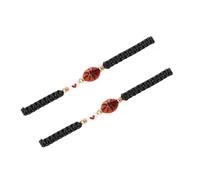 APGLSXY Pulsera de cuerda de cera de longitud ajustable, unisex, accesorio de moda, 2 piezas/juego de cadena de mano, One Size, como se describe