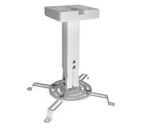 APGLSXY Soportes flexibles de montaje en pared o techo para proyectores, soporta hasta 10 kg de peso y tornillos de cable ocultos, diseño fijo, soporte flexible de pared o techo