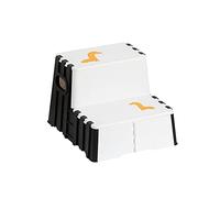 APGLSXY Taburete plegable de 2 escalones, escalera para niños, cocina, auxiliar, inodoro, entrenamiento para niños pequeños, dos niños, asistente de baño