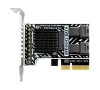 APGLSXY Tarjeta de expansión de almacenamiento interno con 2 puertos SFF-8643, adaptador basado en placa para actualización de escritorio y planificación de construcción