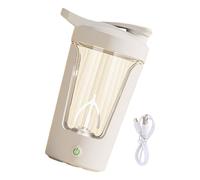 APGLSXY Taza de agitación automática, batidora eléctrica, 450 ml, mezcla automática, a prueba de fugas, botella de gimnasio, licuadoras a prueba de fugas