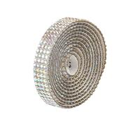 APGLSXY Tiras adhesivas de diamantes de imitación para ropa y cinta adhesiva resistente fácil de aplicar