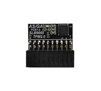 APGLSXY TPM1.2 LPC - Módulo de 20 pines de repuesto para placa base TPM1.2 Cifrado de seguridad, hardware de plataforma confiable, módulo de protección de datos