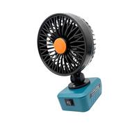 APGLSXY Ventilador de circulación de aire plegable con salida de 18 W para BL1815, BL1830 BL1840, BL1845, baterías de litio de 18 V, potente ventilador