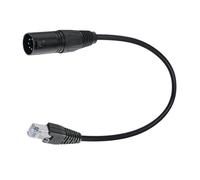 APGLSXY XLR5P - Cable adaptador de conversión RJ45 antideslizante de PVC flexible para mezclador de sonido 5PXLR hembra a RJ45 cable de red