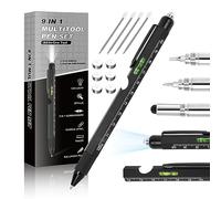 APHEKUL Bolígrafo multiherramienta única para hombres, regalos de calcetín para hombres, papá, gadgets geniales para marido, él, regalos de cumpleaños para hombres, ingenieros de oficina, carpinteros,