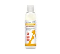 Aphicare - Champú Suave sin Enjuague, para Perros y Gatos, calmante e hidratante, Pelaje frágil, Piel irritada, 97% de Origen Natural, 200 ml, fabricación Francesa