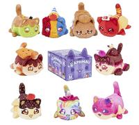 Aphmau Peluche misterioso MeeMeow de 6 pulgadas - Serie 7; canal de juegos de YouTube, caja ciega, 1 de 9 posibles, Carnival Treats MeeMeows, producto oficial, uno incluido, los estilos pueden variar