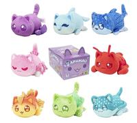 Aphmau MeeMeow Mystery Plush de 6 Pulgadas, Serie 5; Canal de Juegos de Youtube, Caja ciega, 1 de 8 posibles bajo el mar MeeMeows, Merch Oficial, Multicolor/Olas del océano (Ocean Tides)