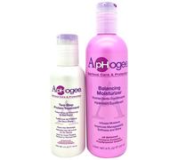 Aphogee Hidratante equilibrante de 237 ml y kit de tratamiento de proteínas de dos pasos de 118 ml
