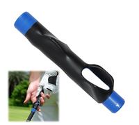 Aphohome Entrenador de agarre de golf: mejora el posicionamiento adecuado de la mano y el ritmo de swing, ayuda a corregir errores de agarre, ayuda de entrenamiento de swing de golf con ranura