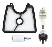 APHP Kit de servicio de ajuste de filtro de aire 125B para soplador de hojas HUSQVAR-NA 125BX 125BVX 28CC 170 MPH Craftsman 358794810 358794811 Reemplaza el soplador de hojas Jonsered B2126 BV2126