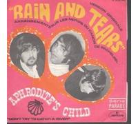 APHRODITE'S CHILD - RAIN AND TEARS 7" (45) FRENCH MERCURY 1968 B/W DON'T TRY TO CATCH A RIVER (132501MCF) PIC SLEEVE