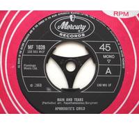 Aphrodites Child Rain And Tears 7" Mercury MF1039 EX 1968