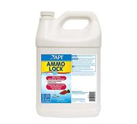 API Ammo Lock - Acuario de agua dulce y salada, desintoxicante de amoníaco, botella de 1 galón