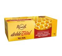 Tongil - Apicol Doble Total 14 Ampollas Bebibles - Jalea Real, Própolis depurado, Polen abierto, Miel y vitamina C - Estimula la Respuesta Inmune y Disminuye el Cansancio y la Fatiga