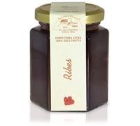 Apicoltura Cazzola - Blackcurrant Jam (NO Pectin) - Jar of 200 g (Pack of 2 Glass Jars)