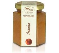 Apicoltura Cazzola - Peaches Jam (NO Pectin) - Jar of 200 g (Pack of 2 Glass Jars)