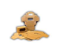 APICOLTURA.COM Lata de habano para 2 tarros de 125 g de miel (10 piezas)