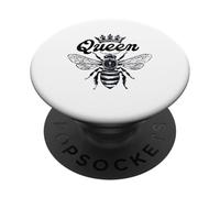 Apicultor Corona de Abeja Reina PopSockets PopGrip Adhesivo
