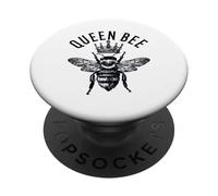 Apicultor Corona de Abeja Reina PopSockets PopGrip Adhesivo
