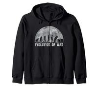 Apicultor - Evolución del Hombre - Abejas Sudadera con Capucha