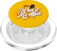 Apicultor I'Ll Bee In My Office Funny Apicultura PopSockets PopGrip para MagSafe