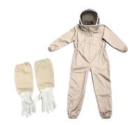 Apicultores profesionales Traje de apicultura Velo de seguridad Sombrero Vestido Equipo for todo el cuerpo(XL)