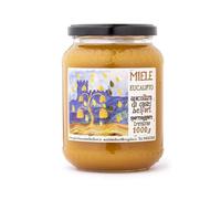 Apicultura Castel Belfort - Miel de eucalipto 100% italiana, elaborada en frío, miel natural artesanal, ideal para meriendas, quesos y postres, 1 kg
