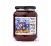 Apicultura Castel Belfort - Miel de mil flores 100% italiana, elaborada en frío, miel natural artesanal, ideal para meriendas, quesos y postres, 1 kg