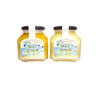 Apicultura Castel Belfort - Pack de 2x400 g Miel de Girasol y Miel de Naranja 100% italiana, elaborada en frío, artesanal, ideal para meriendas, quesos y postres