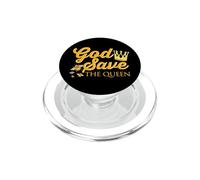 Apicultura Humor Dios Salve a la Reina Divertido Apicultor PopSockets PopGrip para MagSafe