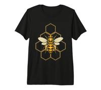Apicultura Miel Amante De Las Abejas Panal Apiario Apicultores Camiseta Premium
