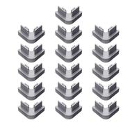 Apilador de Bandejas 16 Piezas Ahorro de espacio Litera Reutilizable | Apilador De Placas De Cocina Para Preparación De Comidas Para Refrigerador Picnic Barbacoa