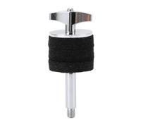 Apilador de platillos, accesorio de soporte de platillo con accesorio de soporte de agua de fieltro, soporte de apilamiento de platillo de aluminio para hardware de tambor (Silver)