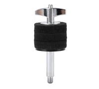 Apilador de platillos, accesorio de soporte de platillo con accesorio de soporte de agua de fieltro, soporte de apilamiento de platillo de aluminio para hardware de tambor (Black)