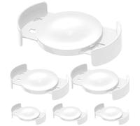 Apilador de tazas de café, 6 unidades, apilables, organizador de estante de gabinete de cocina, utensilios creativos de almacenamiento de tazas, apilador de tazas ajustable para restuarios del hogar