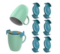 apilador de tazas, soporte para tazas de café 6 piezas ajustables que