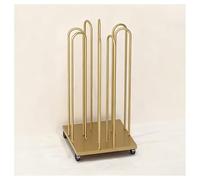 Apilador Organizador de Perchas, apilador portátil para Perchas de Ropa con Ruedas giratorias, Ideal para lavandería, Tienda minorista, Centro Comercial